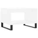 sofabord 60x50x40 cm konstrueret træ hvid
