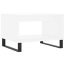 sofabord 60x50x40 cm konstrueret træ hvid