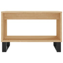 sofabord 60x50x40 cm konstrueret træ sonoma-eg