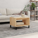 sofabord 60x50x40 cm konstrueret træ sonoma-eg