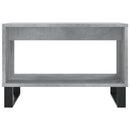 sofabord 60x50x40 cm konstrueret træ betongrå