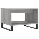 sofabord 60x50x40 cm konstrueret træ grå sonoma-eg