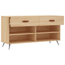 skobænk 102x35x55 cm konstrueret træ sonoma-eg