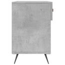skobænk 102x35x55 cm konstrueret træ betongrå