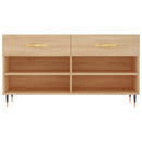 skobænk 102x35x55 cm konstrueret træ sonoma-eg