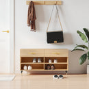 skobænk 102x35x55 cm konstrueret træ sonoma-eg