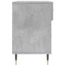 skobænk 102x35x55 cm konstrueret træ betongrå