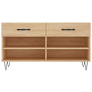 skobænk 102x35x55 cm konstrueret træ sonoma-eg