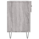 skobænk 102x35x55 cm konstrueret træ grå sonoma-eg