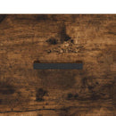 skobænk 102x35x55 cm konstrueret træ røget egetræsfarve