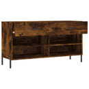 skobænk 102x35x55 cm konstrueret træ røget egetræsfarve