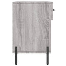 skobænk 102x35x55 cm konstrueret træ grå sonoma-eg