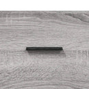 skobænk 102x35x55 cm konstrueret træ grå sonoma-eg