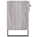 skobænk 102x35x55 cm konstrueret træ grå sonoma-eg