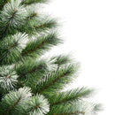 kunstigt juletræ med sne 240 cm hængslet