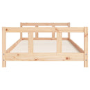 sengeramme til juniorseng 90x200 cm massivt fyrretræ