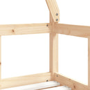sengeramme til juniorseng 70x140 cm massivt fyrretræ