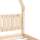 sengeramme til juniorseng 80x200 cm massivt fyrretræ