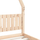sengeramme til juniorseng 80x160 cm massivt fyrretræ