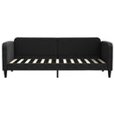daybed med madras 80x200 cm stof sort