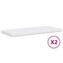 daybed med udtræk og skuffer 90x200 cm velour lysegrå