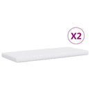 daybed med udtræk og skuffer 90x200 cm velour blå