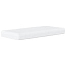 daybed med madras 90x190 cm stof lysegrå