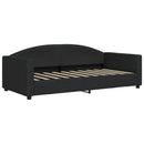 daybed med madras 90x190 cm stof sort