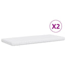 daybed med udtræk og skuffer 90x200 cm velour lysegrå