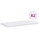 daybed med udtræk og skuffer 90x200 cm velour blå