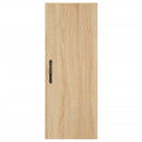 skab 34,5x34x180 cm konstrueret træ sonoma-eg