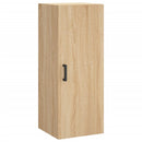 skab 34,5x34x180 cm konstrueret træ sonoma-eg