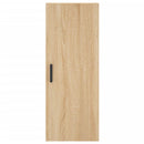 skab 34,5x34x180 cm konstrueret træ sonoma-eg