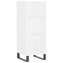 skab 34,5x34x180 cm konstrueret træ hvid