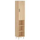 skab 34,5x34x180 cm konstrueret træ sonoma-eg