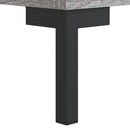højskab 34,5x34x180 cm konstrueret træ grå sonoma-eg