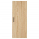 skab 34,5x34x180 cm konstrueret træ sonoma-eg