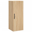skab 34,5x34x180 cm konstrueret træ sonoma-eg