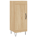 skab 34,5x34x180 cm konstrueret træ sonoma-eg