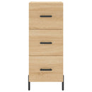 skab 34,5x34x180 cm konstrueret træ sonoma-eg