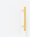skab 34,5x34x180 cm konstrueret træ hvid
