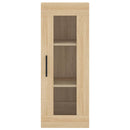 skab 34,5x34x180 cm konstrueret træ sonoma-eg