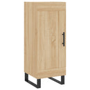 skab 34,5x34x180 cm konstrueret træ sonoma-eg