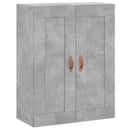 højskab 69,5x34x180 cm konstrueret træ betongrå