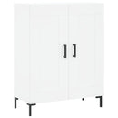 højskab 69,5x34x180 cm konstrueret træ hvid