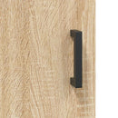 højskab 69,5x34x180 cm konstrueret træ sonoma-eg