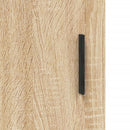 højskab 69,5x34x180 cm konstrueret træ sonoma-eg