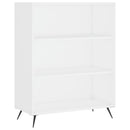 højskab 69,5x34x180 cm konstrueret træ hvid