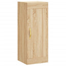 skab 34,5x34x180 cm konstrueret træ sonoma-eg