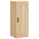 skab 34,5x34x180 cm konstrueret træ sonoma-eg